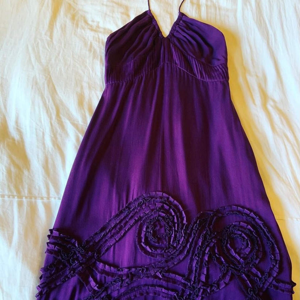 Catherine Malandrino silk midi dress